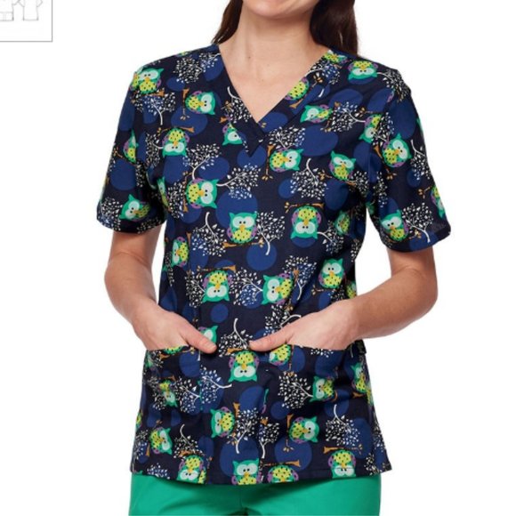 Tafford Medical Uniform Scrub Top - Picture 1 of 1